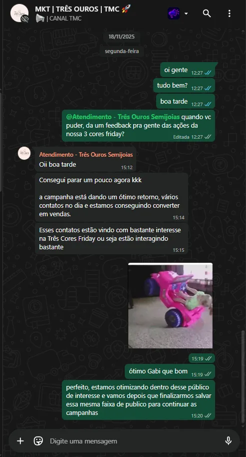 Três Ouros · Black Friday - Tráfego Pago